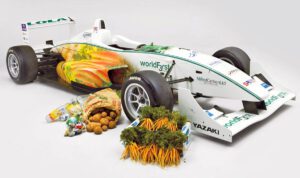Carro movido a restos - Upcycling Solutions