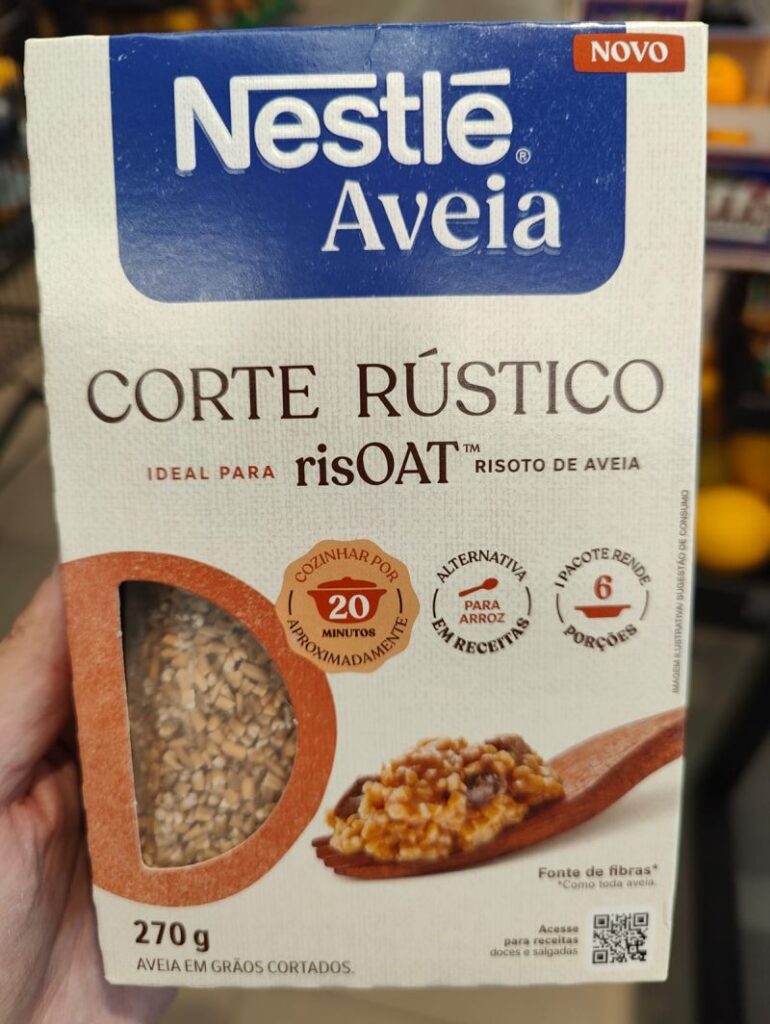 Aveia corte rústico da Nestlé, você já viu?