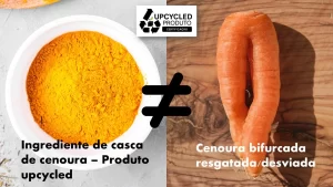Upcycling e resgatado ou desviado