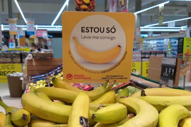 Qual o destino das bananas solitárias do supermercado?