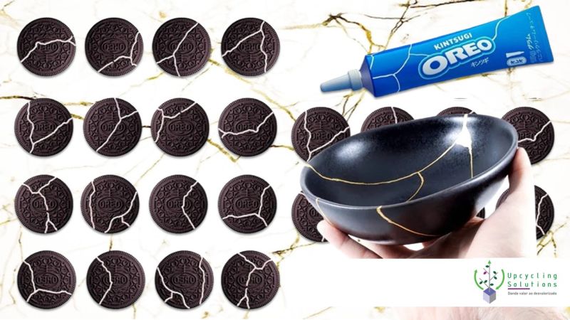 A Oreo se inspirou na arte japonesa do Kintsugi para valorizar seus biscoitos quebrados